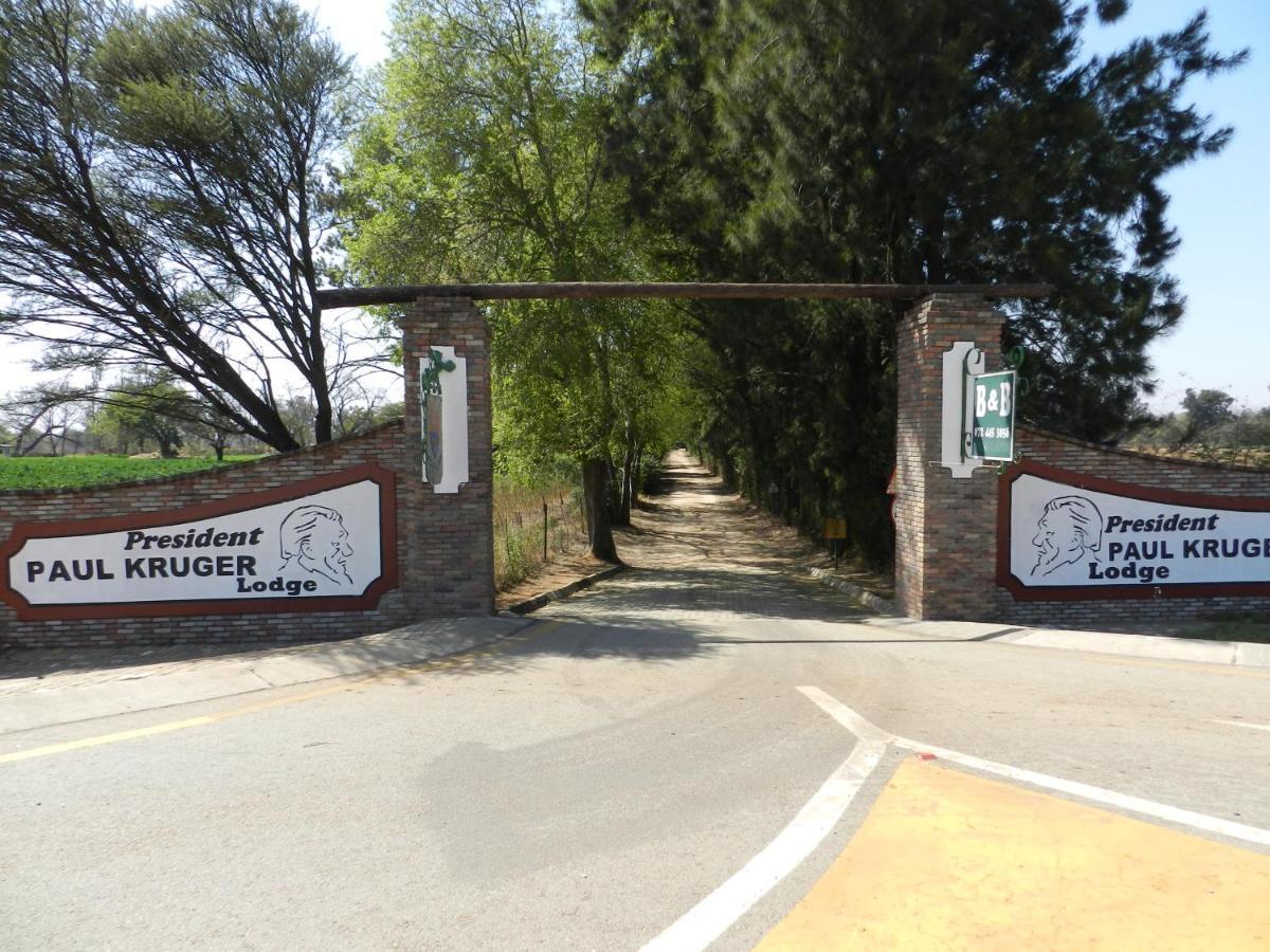 President Paul Kruger Guest Lodge Rustenburg Exterior photo